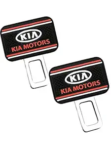 CarEmpire Set of 2 Car Safety Alarm Stopper Null Insert Seat Belt Buckle Clip for All Cars (Kia Design)