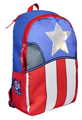 Cerd-889042-Avengers-Mochila-con-Capucha-Invisible-Color-Rojo Cerd-889042-Avengers-Mochila-con-Capucha-Invisible-Color-Rojo