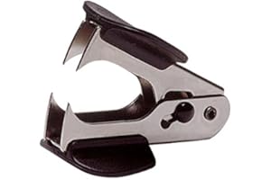 Pavo - Rozszywacz/narzędzie do usuwania zszywek/ściągacz do zszywek z blokadą, czarny