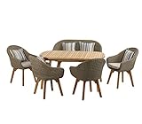 dehner geflechtssessel arizona set