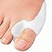 Ewin24 3 Pairs Silicone Gel Pad Bunion Toe Protector Separator Straightener Corrector