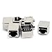 Produktbild DealMux 6Pcs RJ45 8P8C PCB Jacks Sheild Montage Steckverbinder Ethernet Buchsen