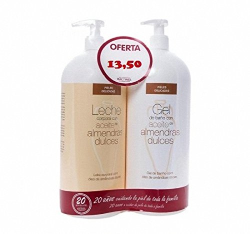 BACTINEL Duplo Leche Almendras 750ml + Gel de Baño 750 ml