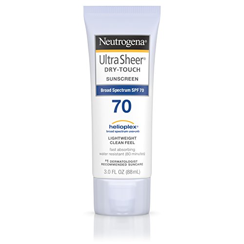 Neutrogena Ultra-Sheer Dry-Touch-Sonnenschutzmittel, SPF 70, 88 ml - Sonnenschutz