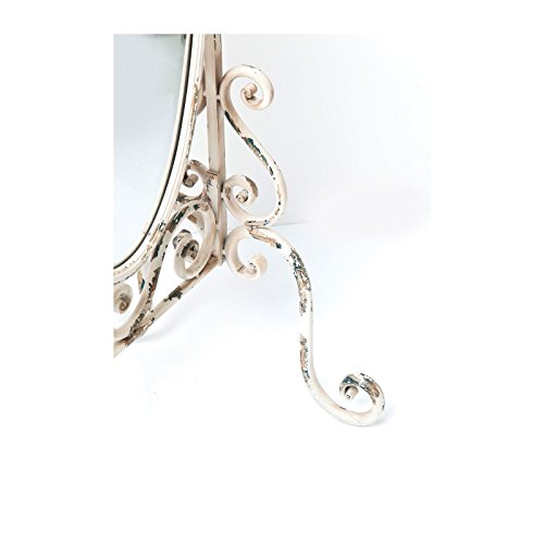 Kare 78266 Standspiegel Romantico, weiß - 4