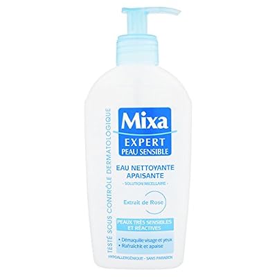 Mixa Expert Peau Sensible Eau Nettoyante Apaisante Extrait de Rose 200 ml