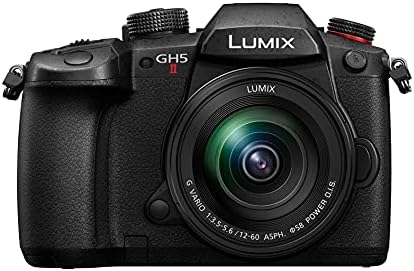 Panasonic Lumix DC-GH5M2ME Fotocamera Mirrorless Con Obiettivo Panasonic 12-60 Mm (24-120 Mm), Sensore MOS 4/3 20.3 MP, Doppio Stabilizzatore, C4K 60p, 4:2:2 10bit, Live Streaming Wireless