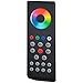 Produktbild Komfortabel: Fernbedienung für RGB, RGB+W und RGBWS LEDs, 8 Lichtzonen, Funkverfahren | Schwarz. KEINE Universal-Fernbedienung: Controller ist erforderlich!