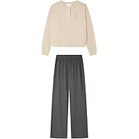 women'secret SET - Pigiama - light blue/celeste