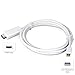 Price comparison product image High Quality Mini DisplayPort to HDMI Adapter Cable White-Supports Audio for Apple Macbook|Pro|iMac|Air|Mini Laptop - 1.8 Meter Long