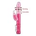 Price comparison product image Multi-Speed Retractable Rotating Thrusting Extendable Strong Vibration Body Massager (Pink)