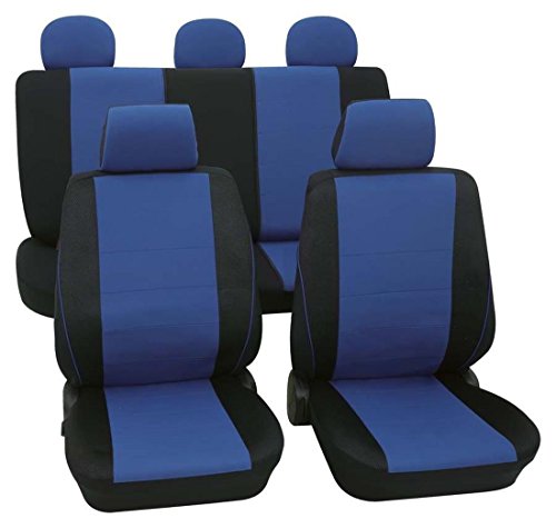 Preisvergleich Produktbild Faszination 77815, Autositzbezug Schonbezug, Komplett Set, Schwarz, Grün