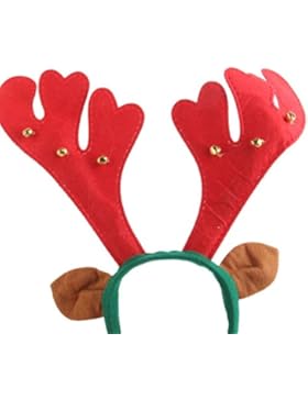 Kimberleystore creativi di Natale cervo renna fascia orecchie decorato