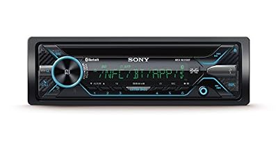 Sony mexn520 0bt Autoradio avec Dual Bluetooth (Lecteur CD, NFC, 2 x Bluetooth, USB/AUX, Apple iPod/iPhone Control, 4 x 55 W, et microphone externe, 35 000 couleurs) Noir/éclairage : Multi – Color