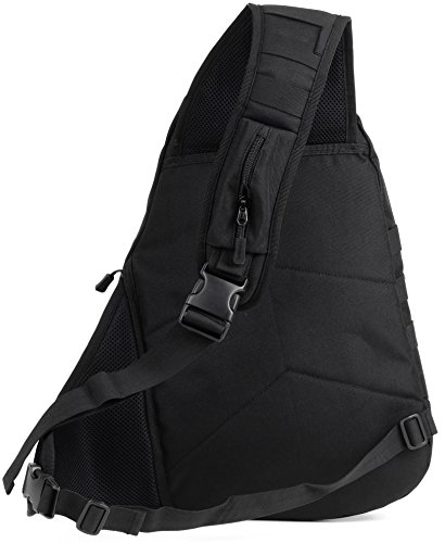 DCCN Rucksack mit einem Gurt Crossbag Sling bag Molle Sling Rucksack für Radfahren Wandern Camping - 2