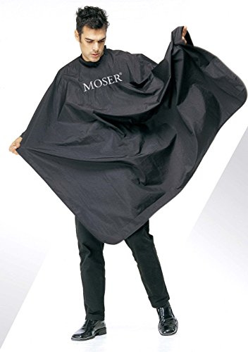 MOSER Friseurumhang - schwarz - wasserabweisend
