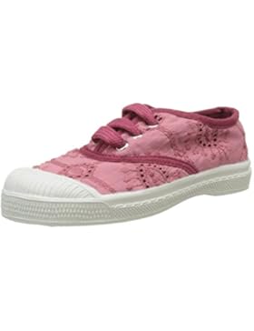 Bensimon Mädchen Tennis Lacet Broderie Anglaise Flach