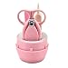 Produktbild Bobury 4Pcs / set Baby-Nagel-Trimmer-Set Neugeborenen Kleinkind Schere Baby-Nagel-Scherer-Dateien Nagel-Maniküre-Kit