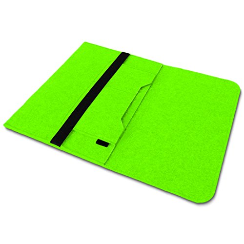 Sleeve H  lle f  r Odys Winbook 13 14 Tasche Filz Notebook Cover 14  Laptop Case   Farbe Gr  n