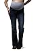Indigo Maternity Jeans, UK Size 16 (XL), Petite length 28"