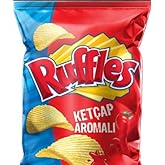 Ruffles Ket&ccedil;ap Aromalı Patates Cipsi S&uuml;per Boy
