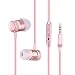 Produktbild Gulin 3.5mm Universal Stereo Headphones, Built In Microphone Earbuds, for iPhone iPod iPad Samsung Android Mp3