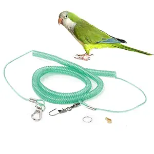 Wowobjects? 6m Parrot Starling Pet Bird Anti-bite Flying Training Rope Leash Kits Pack of 1