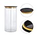 Produktbild Vorratsglas aus Borosilikatglas luftdicht Container Tank mit Lebensmittelqualität PP Deckel und Silikon Dichtring, Küche Kanister Kaffee Tee Lebensmittel (750ml / 25oz)