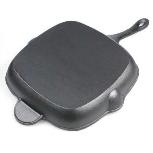 Big BBQ 29 cm Grillpfanne aus Gusseisen *SEASONED* - 5