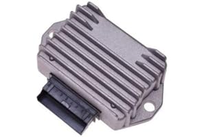 UK-MOTORS Spannungsregler Gleichrichter passend für Piaggio Zip 50 4T DT AC Vespa ET4 LXV S50 8 Pins