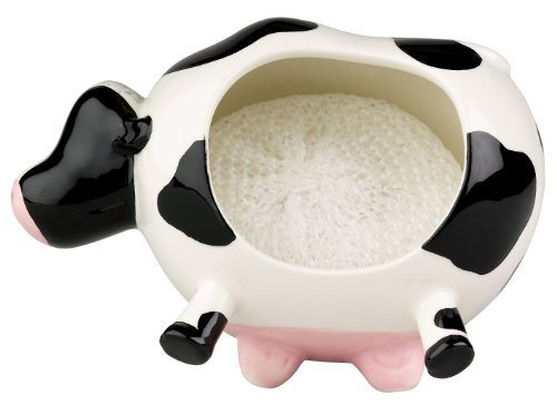 Preisvergleich Produktbild Boston Warehouse Udderly Cows Scrubby Holder by Boston Warehouse