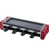 G&Z Hogar eléctrico parrilla barbacoa sin humo no Stick barbacoa ajustable temperatura 900W incluye 8 ollas antiadherentes