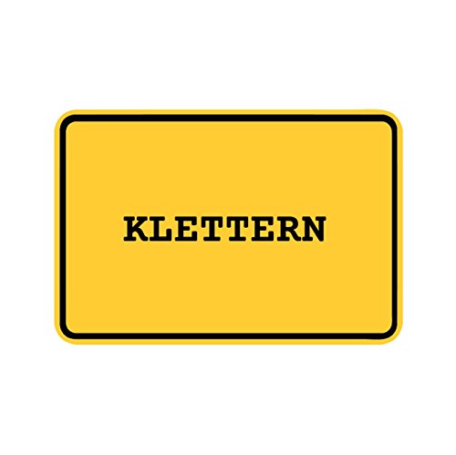 JOllify Aufkleber - KLETTERN – Farbe: Design: Ortsschild