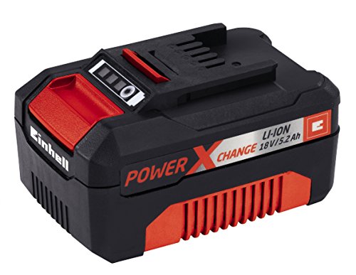 Einhell System Akku Power X-Change (Lithium Ionen Akku, 18 V, 5,2 Ah, passend für alle Power X-Change Geräte)
