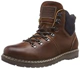  Mustang Schnür-Boot, Botas Clasicas para Hombre, Marrón (Kastanie 301), 41 EU