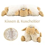art decor 2 in 1 Kuschelkissen und Kuscheltier Schaf, Schafkissen, Kissen Schaf, Kuschelschaf mit Klettverschluss 30cm art decor 2 in 1 Kuschelkissen und Kuscheltier Schaf, Schafkissen, Kissen Schaf, Kuschelschaf mit Klettverschluss 30cm