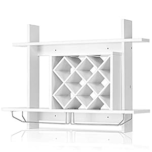 Wall Mounted Wine Rack Organizer, Fashion, Simple, Easy to Clean, Lightweight, Practical, Easy to Uninstallfor Home and Kitchen Decor