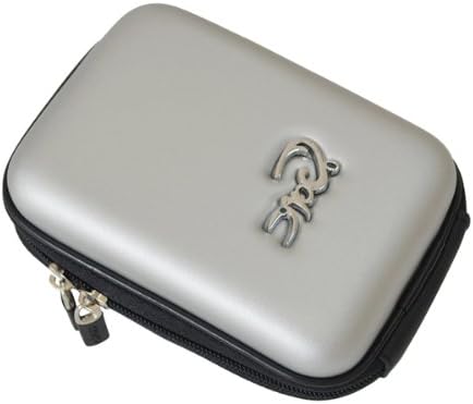 Croco® CCSM8 Tough Case Shock/Water Proof for Sony Cybershot Digital Cameras [See description for compatible cameras] (Silver)