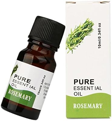 10ml 100% Pure Natural Essential Oils Aromatherapy Scent Skin Care Various Flavor Tea, Rosemary, Eucalyptus, Cananga, Lemongrass (Rosemary)