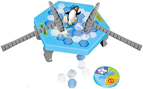 HzDirect Puzzle table games penguin on the ice pounding ice Cubes Game knock ice block wall toys desktop paternity interactive game