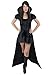 Produktbild Aufwändig & Sexy Kostüm Damenkostüm Kleid Böse Königin Hexe Vampirin Vampir Gothic Queen of the Damned Gr. 38, S