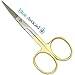Professional Manicure Scissors / Nail Scissors / Cuticle Scissors (Length 8.89 cm) - Best Quality @ Best Price!!