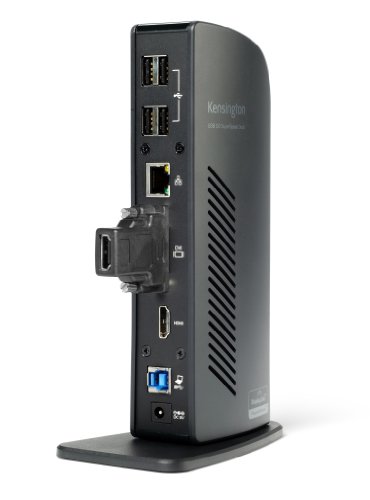 Kensington USB 3.0 Universal-Dockingstation mit Dual DVI/HDMI/VGA Video für Windows/Vista/XP/Mac (sd3500v) - 3