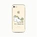 Produktbild KSHOP Hülle Crystal Case Schutzhülle für iPhone SE /iphone 5 /iphone 5S Hülle TPU Silikon Schlank Durchsichtig Transparent kratzfeste stoßdämpfende - U-Bahn Animation gemalt Muster - Have a magical Day Einhorn Unicorn