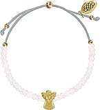 Armband - Glasperlen-Armband Schutzengel by 