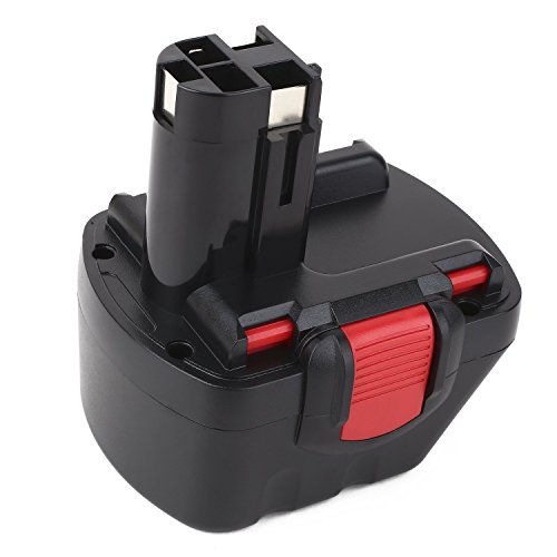Odec Ersatz Akku 12V 3000mAh für Bosch BAT043 BAT045 BAT046 BAT049 BAT139 22612 3360 3455 32612 3360K 3455-01 2607335274 2607335709 2609200306 - 7