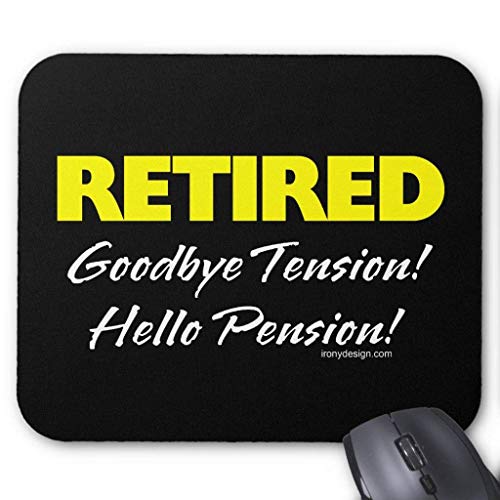 Preisvergleich Produktbild HYYCLS Retired Hellow Pension (Dark) Mauspads