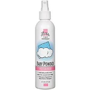 Top Performance Baby Powder Pet Cologne, 8-Ounce