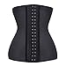 Produktbild TYERY Verstärkte Gummikorsett Sexy Shapewear Fettverbrennung Bauch,Schwarz,XXL
