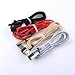 Produktbild Interesting® Micro USB Braided L Elbow 2A Fast Charger Data Cable For Samsung Android(1m/4 Pack/Black+Silver+Gold+Red)